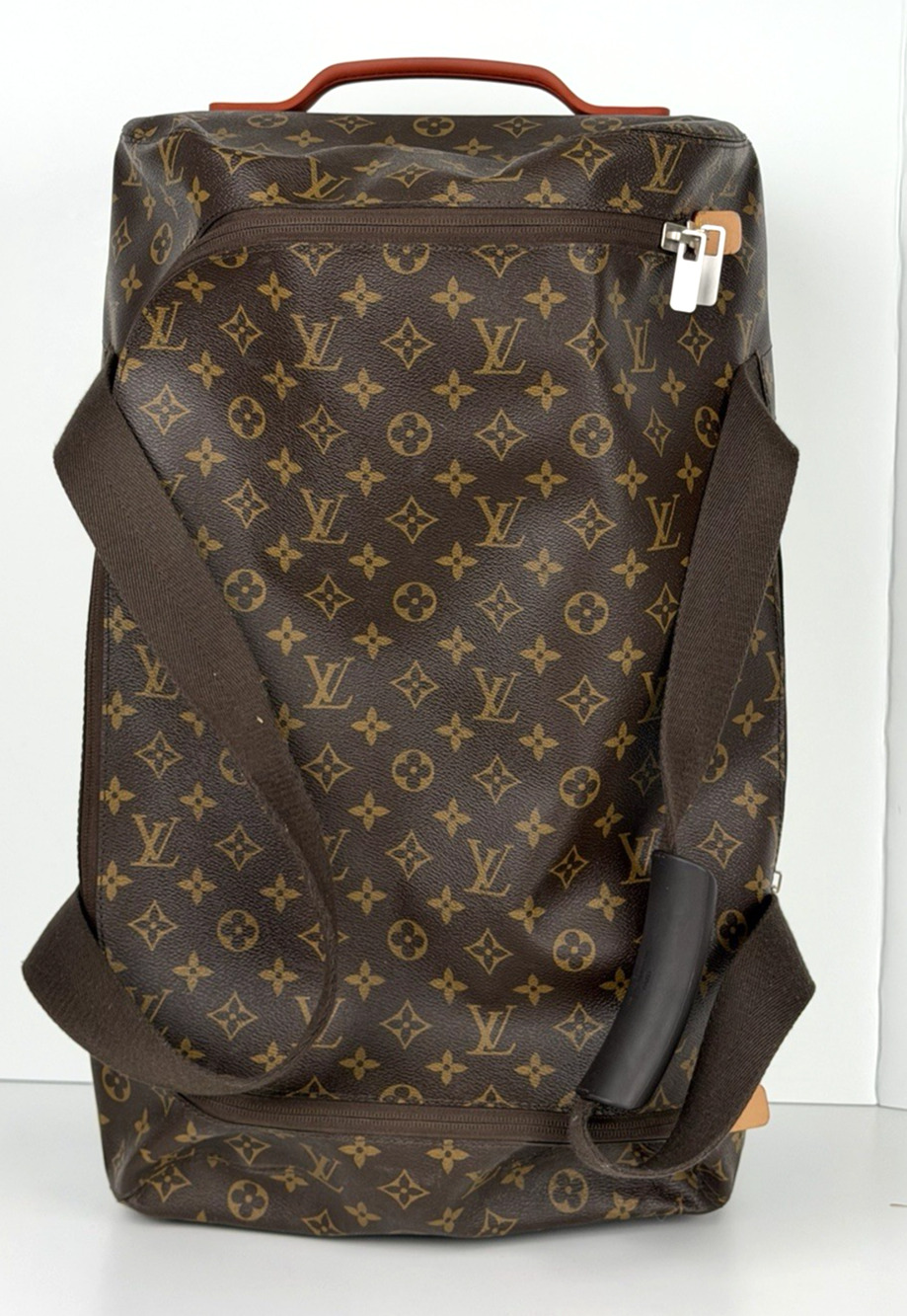 Louis Vuitton Monogram Horizon Soft Duffle 55 Bag Monogram Brown Canvas 2020 S